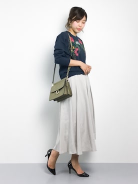 YUKIさん（レディース・158cm）の春コーディネート