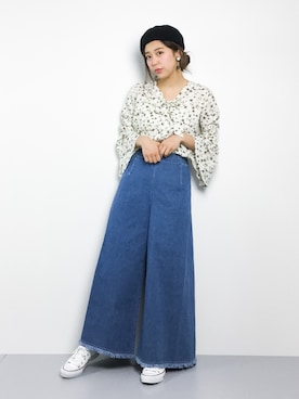 YUKIさん（レディース・158cm）の春コーディネート