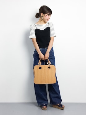 YUKIさん（レディース・158cm）の春コーディネート