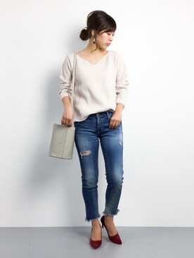 YUKIさん（レディース・158cm）の春コーディネート