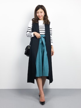 YUKIさん(レディース・158cm)の春コーディネート