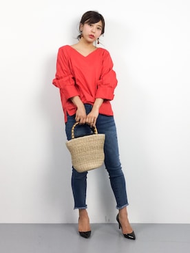 YUKIさん（レディース・158cm）の春コーディネート