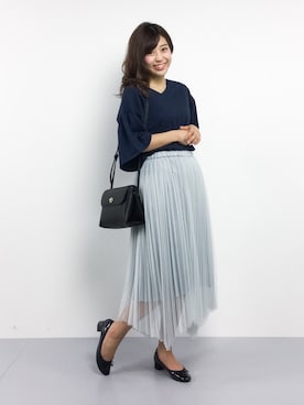 YUKIさん(レディース・158cm)の春コーディネート