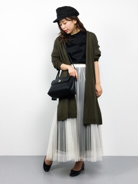 YUKIさん（レディース・158cm）の春コーディネート