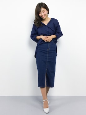 YUKIさん（レディース・158cm）の春コーディネート