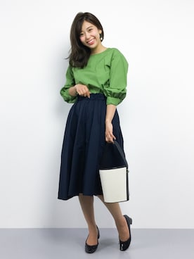 YUKIさん（レディース・158cm）の春コーディネート