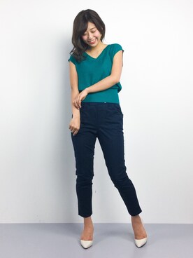 YUKIさん(レディース・158cm)の春コーディネート