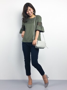 YUKIさん（レディース・158cm）の春コーディネート