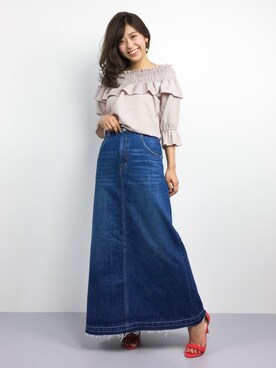 YUKIさん(レディース・158cm)の春コーディネート