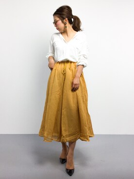 YUKIさん（レディース・158cm）の春コーディネート