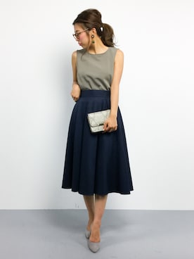 YUKIさん(レディース・158cm)の春コーディネート