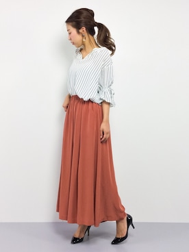 YUKIさん（レディース・158cm）の春コーディネート