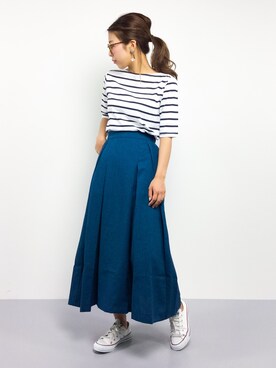 YUKIさん(レディース・158cm)の春コーディネート