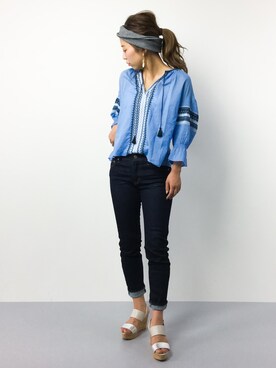 YUKIさん(レディース・158cm)の春コーディネート