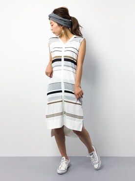 YUKIさん（レディース・158cm）の春コーディネート