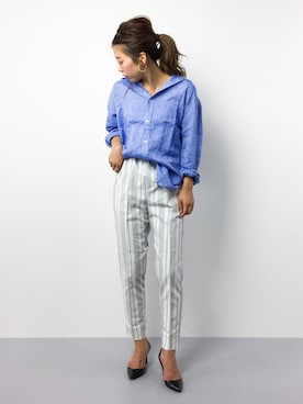 YUKIさん（レディース・158cm）の春コーディネート