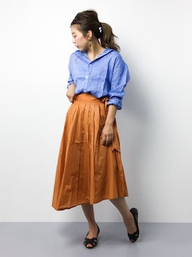 YUKIさん（レディース・158cm）の春コーディネート