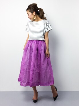 YUKIさん（レディース・158cm）の春コーディネート