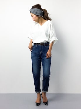 YUKIさん（レディース・158cm）の春コーディネート