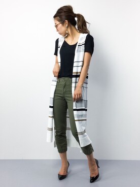 YUKIさん（レディース・158cm）の春コーディネート