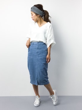 YUKIさん（レディース・158cm）の春コーディネート