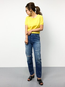 YUKIさん（レディース・158cm）の春コーディネート