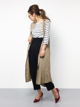 YUKIさん（レディース・158cm）の春コーディネート