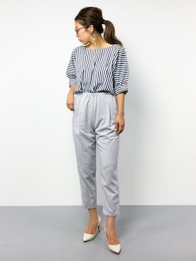 YUKIさん（レディース・158cm）の春コーディネート