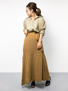 YUKIさん(レディース・158cm)の春コーディネート