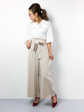 YUKIさん(レディース・158cm)の春コーディネート