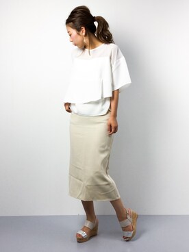 YUKIさん（レディース・158cm）の春コーディネート