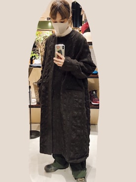 「SETTO（セット）のアイテム（その他アウター）」を使った、sbeさん（レディース・153cm）の秋コーディネート