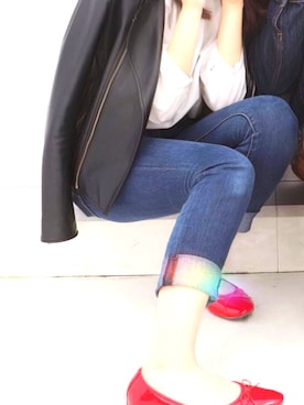 ユキノ¨̮⑅*さん（レディース・161cm）の春コーディネート