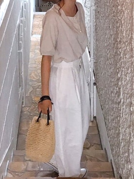 ユキノ¨̮⑅*さん(レディース・161cm)の夏コーディネート