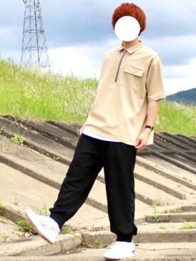 なさん（メンズ・177cm）の春コーディネート