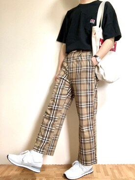 なさん（メンズ・177cm）の春コーディネート