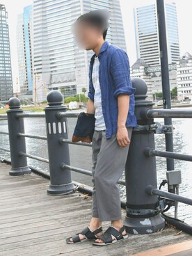 ゆうきさん（メンズ・168cm）の夏コーディネート