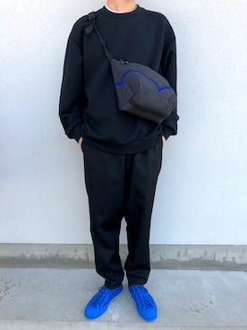 「TOGA PULLA（トーガ　プルラ）のアイテム（バッグ）」を使った、U1さん（メンズ・175cm）の春コーディネート