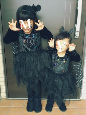 「wearhalloween2017」｜「アイテム（ワンピース/ドレス）」を使った、tommmy3さん（キッズ・110cm）の秋コーディネート
