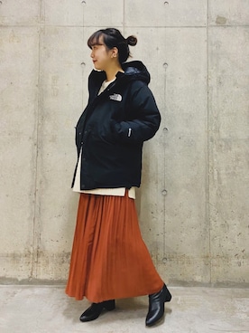 873さん（レディース・158cm）の冬コーディネート