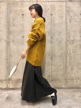 873さん(レディース・158cm)の冬コーディネート
