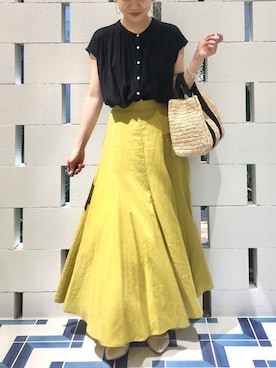 873さん（レディース・158cm）の春コーディネート