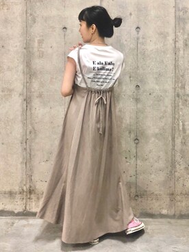 873さん(レディース・158cm)の春コーディネート
