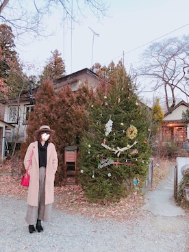 「KOMONO.」｜「アイテム（ジャケット/アウター）」を使った、an.さん（レディース・164cm）の冬コーディネート