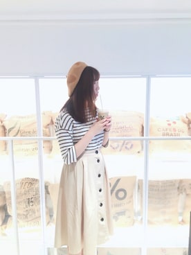 こにさん（レディース・163cm）の春コーディネート