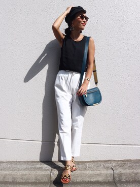 「limited edition（リミテッドエディション）のアイテム」を使った、ayuさん（レディース・164cm）の夏コーディネート