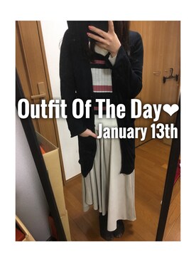 maiK☺︎さん（レディース・163cm）の冬コーディネート