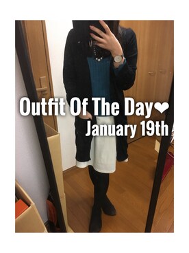 maiK☺︎さん（レディース・163cm）の冬コーディネート