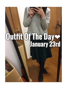 maiK☺︎さん(レディース・163cm)の冬コーディネート