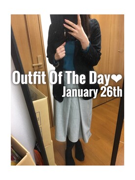 maiK☺︎さん（レディース・163cm）の冬コーディネート